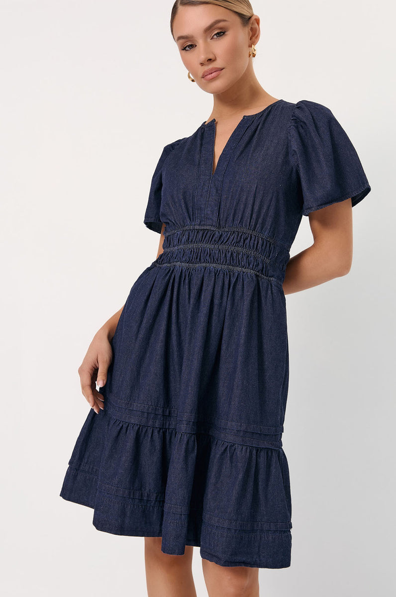 Eloidie™ - Chic and Lightweight Denim Dress