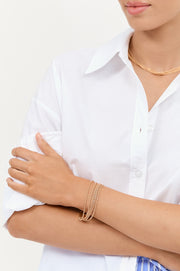 Multi Interest Magnet Closure Bracelet (Gold)