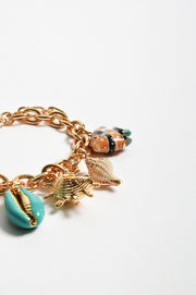 Metal Mix Charms Bracelet (Multi)
