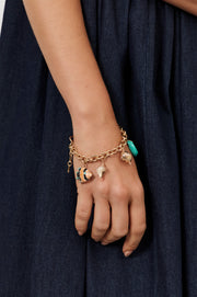 Metal Mix Charms Bracelet (Multi)