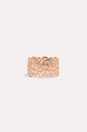 Pod Shapes Stretch Cuff (Matte Gold)