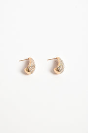 Cairo Diamante Teardrop Earrings (Crystal)