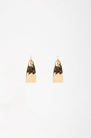 Statement Hammered Event Hoops (Gold)