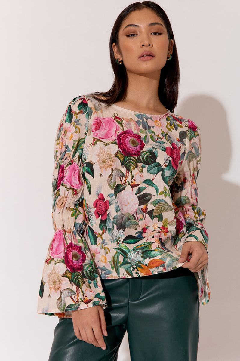 Johanna Floral Top (Floral) – adorne