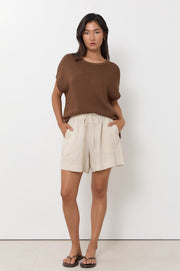 Billy Linen Short (Natural)