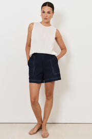 Trinity Lightweight Denim Short (Denim)