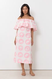 Bronte Whitehaven Printed Dress (Pink)