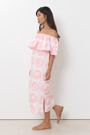 Bronte Whitehaven Printed Dress (Pink)