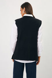 Bobby Knit Vest (Black)