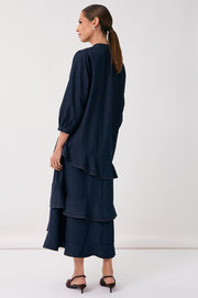Kiera Lightweight Denim Dress (Denim)