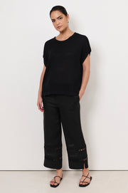 Helene Knit Top (Black)