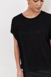 Helene Knit Top (Black)