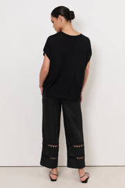 Helene Knit Top (Black)