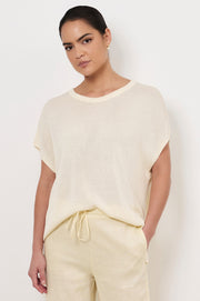Helene Knit Top (Lemon)