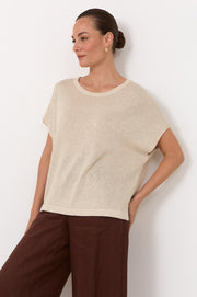Helene Knit Top (Natural)