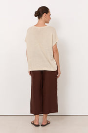 Helene Knit Top (Natural)