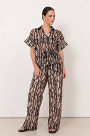 Willow Zebra Print Top (Zebra)