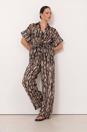 Artemis Zebra Print Pant (Zebra)