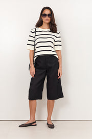 Jordana Longline Short (Black)