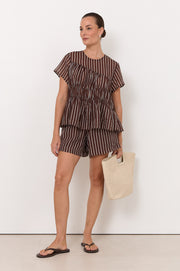 Billy Stripe Short (Stripe)
