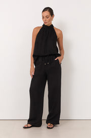 Kelly Cupro Pant (Black)