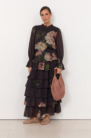 Manning Chandon Print Long Sleeve Top (Print)