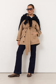 Paris Short Trench (Camel)