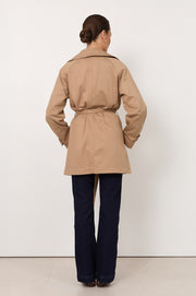 Paris Short Trench (Camel)