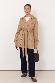 Paris Short Trench (Camel)