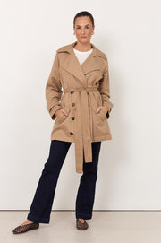 Paris Short Trench (Camel)