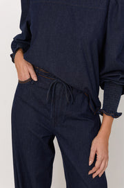 Chandler Lightweight Denim Pant (Dark Denim)