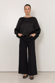 Brody Wide Leg Jean (Black)