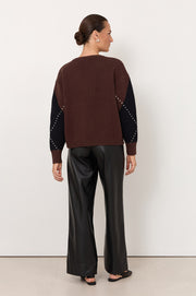 Samsara Argyle Knit Jumper (Print)