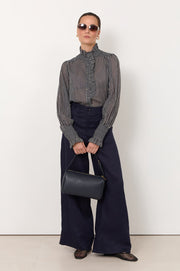 Maeve Stripe Shirt (Navy)