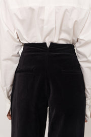Nisha Velvet Pant (Black)