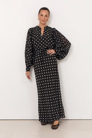 Miranda Long Sleeve Top (Spot)