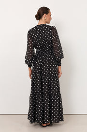 Violette Maxi Dress (Spot)