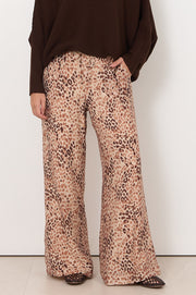 Asani Wide Leg Pant (Leopard)