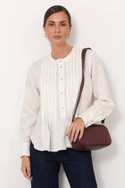 Valeria Cross Body Bag (Chocolate)