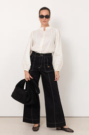 Dion Statement Pocket Jean (Black)