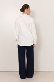 Yuri Poplin Shirt (White)