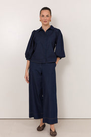 Daisy Lightweight Denim Shirt (Denim)