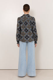 Lilian Embroidered Shirt (Print)