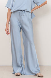 Cairo Bias Cut Pant (Blue)