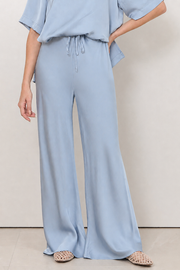 Cairo Bias Cut Pant (Blue)