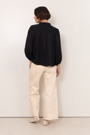 Tinsley Cupro Top (Black)