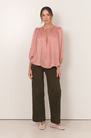 Tinsley Cupro Top (Rose)