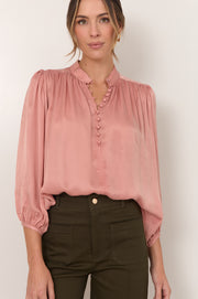 Tinsley Cupro Top (Rose)