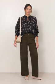 Adelaide Long Sleeve Top (Print)
