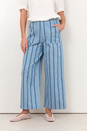 Gabriella Stripe Denim Pant (Stripe Denim)